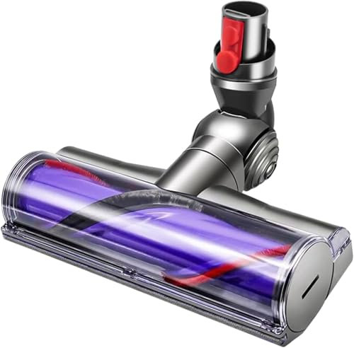 Elektrische Bürste für Dyson V12 Detect Slim V10 Digital Slim, Ersatzteil Direktantrieb Reiniger Kopf Turbine Bodendüse für Dyson V12 Slim V10 Slim, elektrischer Kopf für Hartholzböden und Teppiche