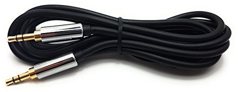 MainCore 1.5m long Pro 3.5mm to 3.5mm Jack METAL/GOLD/BLACK Stereo Jack Cable (Available in 0.5m, 1m, 1.5m, 2m, 3m.) (1.5m)