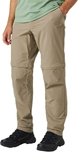 Helly Hansen Herren Brono Softshell Zip Off Hose, Pebble, S
