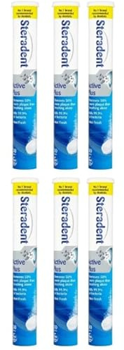 MM Active Plus Denture Cleaning Tablets – 6 Pack (180 Tablets) for Effective Denture Hygiene