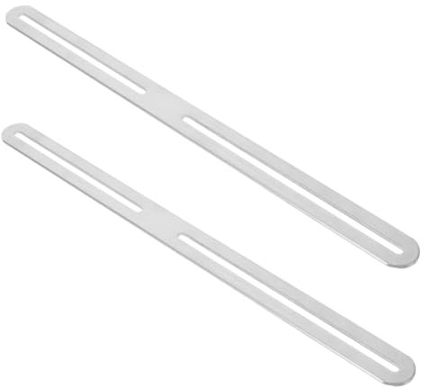 iplusmile 2 Pièces Clôture De Support De Code D'angle Kit De Fixation De Boîte Aux Lettres Pour Clôture Accessoires De Boîte Aux Lettres Acier Inoxydable