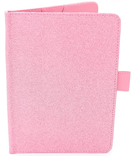 Porta Libretto Sanitario Rosa Per Neonati - Formato A5 15x20 Cm - Alette Per Riporre Prescrizioni y Documenti