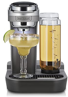 Bartesian Duet Cocktail Machine and Margarita Maker - Compact Home Bartender Mixologist Drink Mixer with 2 Glass Spirit Bottles - Automatic Machine Creates Premium Cocktails and Mocktails in Seconds