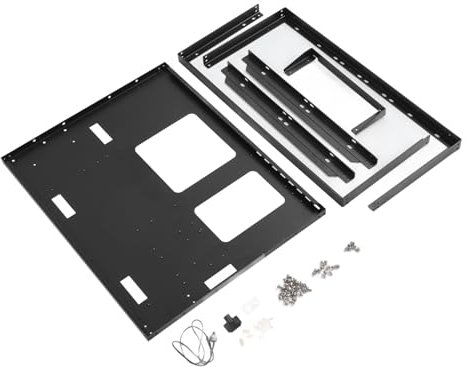 Cadre de Boîtier de PC de Jeu, Support de Boîtier de Châssis ATX Prend en X79 X99 Double Canaux Bricolage assemblé pour MATX ITX