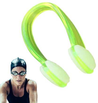 Tappo per Naso da Nuoto: Clip in Silicone per Immersioni, Protezione da