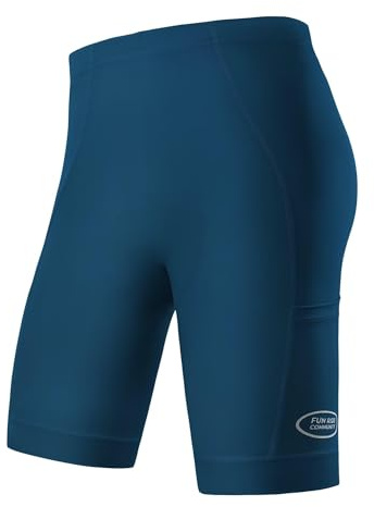 INBIKE Culotte Ciclismo Hombre Ropa Ciclista Pantalon Corto Gel MTB Pantalones Pantalón Btt Ropa Bicicleta Montaña Equipamentos Azul L