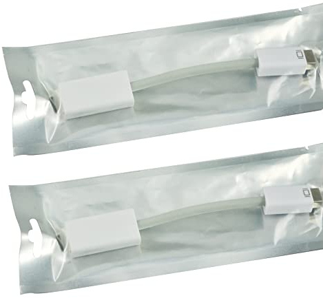 Wesafrae 2X Mini Cable Adaptador DVI Macho A Hembra AD-MDVI-
