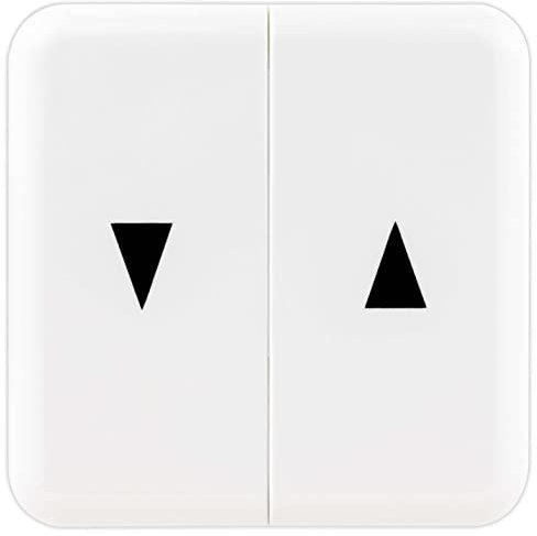 REV Vario, Rolladenschalter/Jalousieschalter Abdeckung, weiss