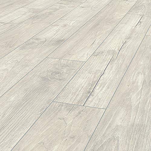 Pavimento Laminato AC4 Posa a Incastro, Kronotex, Teak Beige, Spessore 8mm, Scatola 2,131m²