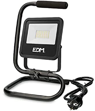 FOCO PROYECTOR LED CON PIE 30W 2370lm 4000K LUZ DIA BLACK SERIES EDM