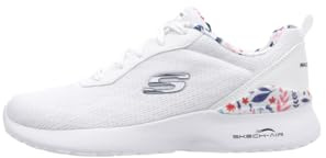 Skechers 149756 Wmlt - Zapatillas para Mujer, Malla Blanca multiribete, 40 EU