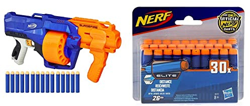 Nerf N-Strike Elite SurgeFire & Elite Ricarica da 30 dardi