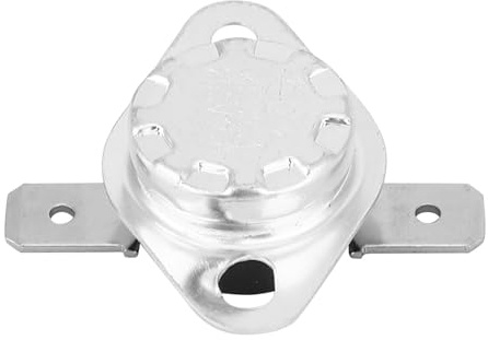 Lot de 5 Interrupteurs Thermostatiques KSD301, Interrupteur de Contrôle de Température Normalement fermé, 250 V 15 A, Protège la Batterie pour Désinfecter Les Armoires, Les (85℃)