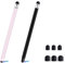 Lápiz Tactil,Stylus Pen,2 Piezas Lapiz para Tablet,Lápiz táctil Universal,Touch Pen,2 en 1 Lápiz Táctil Universal,Punteros para Móviles con 6 Puntas de Repuesto para Tablets/Smartphones/iPad/iPhone