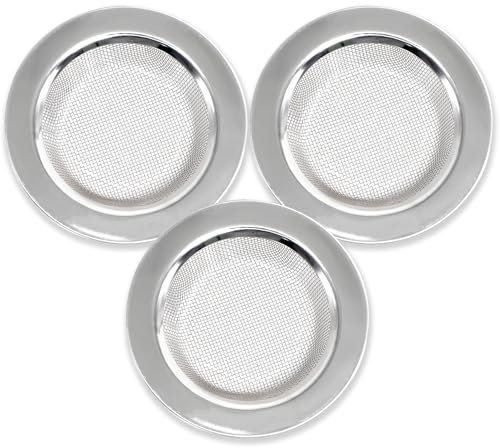 BEYLAB 3 Stück Siebe für Duftlampen Edelstahlsieb Räuchersieb für Räucherstövchen mit sieb Ø 11 cm