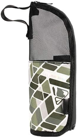 Sacco portaposate portatile – Tavolozza da viaggio con cerniera | Porta utensili compatto per cucchiaio, forchetta, coltello, bacchette, posate riutilizzabili – Organizzatore per campeggio, ufficio