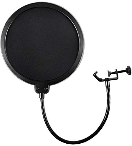 Earamble Studio Microphone Pop Filter Round Shape Mic Wind Mask Shield Screen