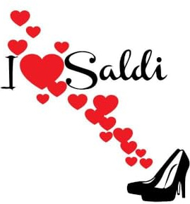 Adesivo4You.com Vetrofanie SCONTI -Scarpe Saldi Negozi BOLLINI SCONTI 10% 20% 30% 40% 50% 70% - Decorazioni sconti - Fuori vetrine Negozi, Stickers (Nero/Rosso, 50x50 cm.)