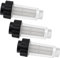 vhbw 3X Anti-Schmutz-Filter kompatibel mit Nilfisk P 160.2-15 X-tra Hochdruckreiniger mit 3/4 AG Wasseranschluss