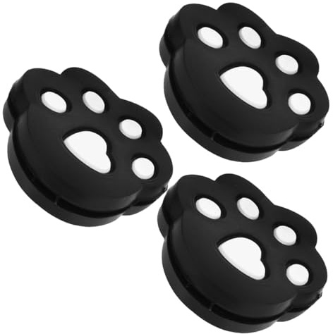Toyvian Ammortizzatori di Vibrazione per Racchetta da Tennis in Silicone 3 Pezzi, Smorzatori Piccoli e Leggeri per Controllo e Comfort, Accessori Tennis Portatili Adatti a Tutte Le età