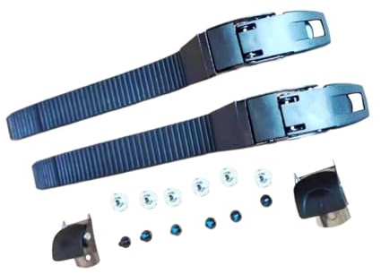 ICDKOYK Remmar Skridskokoppel För Skidåkning Set Rullskridskor Robust Lösning För Män Kvinnor Och Barn Inlines Rullskridskor Energy Strap Fyrkantigt Spänne Rem Kit