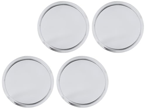 Duokon Tappi Centrali Ruota, Set Coprimozzo Auto in ABS Diametro Esterno 75 Mm, Sigillatura Resistente Ai Graffi e Alla Pioggia, Protezione Universale per Cerchioni per Auto SUV Camion