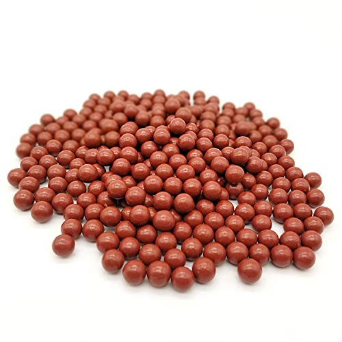 Z QINGZHENG Slingshot Ammo Ball, Biodegradable Hard Clay Ball of Diameter About 10mm, 1200 Pieces