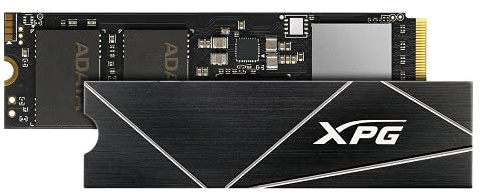 ADATA 1TB XPG GAMMIX S70 Blade M.2 NVMe SSD, M.2 2280, PCIe 4.0, 3D NAND, R/W 7400/5500 MB/s, 740K/740K IOPS, PS5 Compatible, No Heatsink