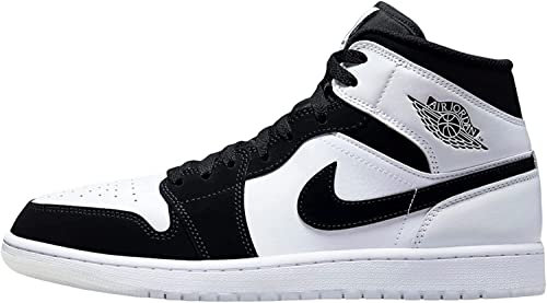 Nike Moderne Leichtathletikschuhe für Herren, Weiß, Schwarz, mehrfarbig, 43 EU