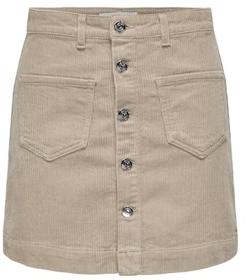 Only Onlamazing HW Cord Falda PNT Noos Mini, Goat, S para Mujer, Goat, S