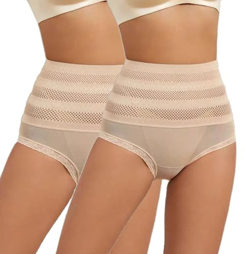 SOLO ACTFIT Braga Faja Reductora Mujer Invisible Braguita Moldeadora Adelgazante Abdomen Cintura Alta Shapewear Braguitas Moldeadoras Control Barriga Faja Sin Costuras Elástico Body Shaper Braguita