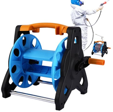 Rullo per cuscinetti a tubo, comodo rullo per tubo da giardino, tubo a rullo, supporto per tubo 'acqua per irrigazione giardino, cura del prato e gestione 'irrigazione all'aperto
