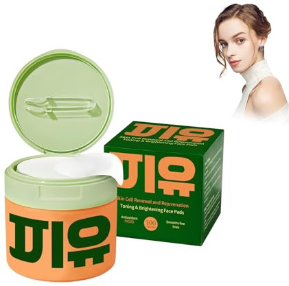 Disques Démaquillants Hydratants – 100 Pads Imprégnés à L’acide Hyaluronique, Centella Asiatica & Niacinamide – Pads Nettoyants Éclat pour une Peau Blanche et Lumineuse