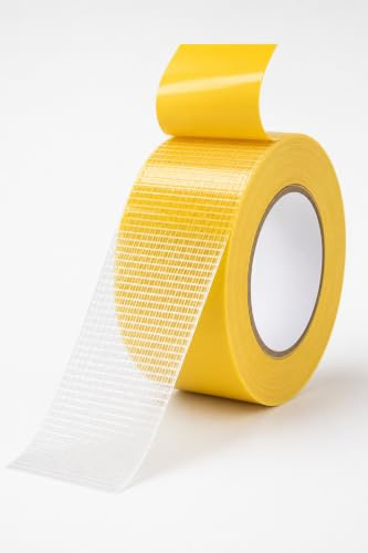 Ruban Adhésif Double Face Extra Fort pour Tissu - 2,5cm x 10m Bande Ourlet Facile Sans Couture ni Repassage, Scotch Thermocollant Réparation pour Pantalons, Rideaux, Tapis, Vêtements et Moquettes