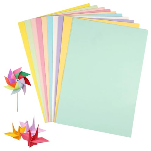 50 Feuille Cartonnée Couleur A4 10 Couleurs 250g/m² Papier Cartonné Couleur | Papier Couleur Cartonné, Feuilles Cartonnées Couleur, pour Peindre Scrapbooking Cartes de Vœux Posters