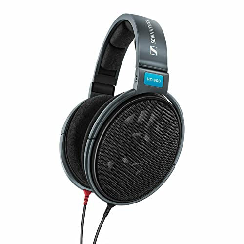 Sennheiser HD600 Cuffia Stereofonica Hi-End Dinamica Aperta, Connettore da 6,3 mm, Blu