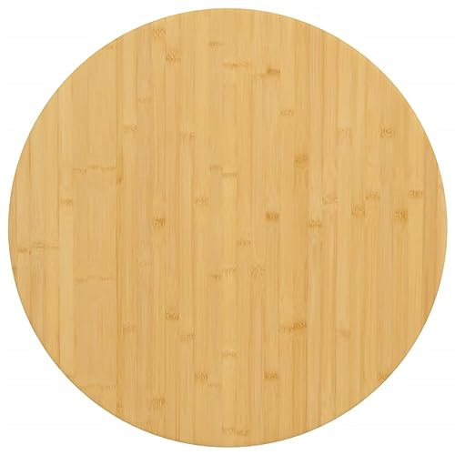 Homgoday Bambus Tischplatte 80x4 cm - Vielseitig für Heim und Gewerbe | Lackiert Model352690