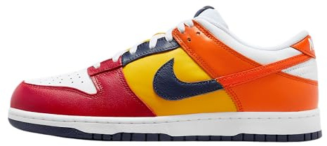 Nike Herren Dunk Low Jp Sneaker, Midnight Navy Varsity Mais Varsity Red, 44.5 EU