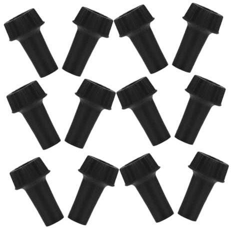 HOMSFOU 12pcs Switch Knobs Replacement Light Socket Lamp Off Knob for Floor Lamp Replacement Socket