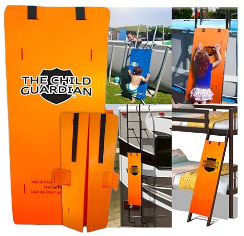 Grandma's Child Saver - Expert Pool Safety Chain Lock - Pool Ladder Guard - Bunk Bed Protector - RV Ladder Guard - Prevent Drowning