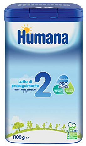 Humana 2 NaturCare Latte Di Proseguimento 1100g