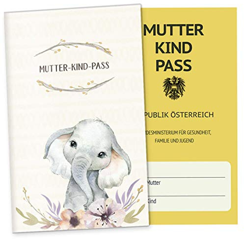 Maternity Pass Cover 3-Piece Wild Pregnancy Gift Idea Personalised with Name
