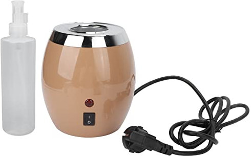 Einzelflaschen Ölwärmer, Massageöl Erwärmer, 220 V Massageöl Heizgerät das den ätherischen Ölwärmer schnell auf eine Temperatur von 60°C erhitzt für Lotioncreme, Massageöl, Gel(EU)