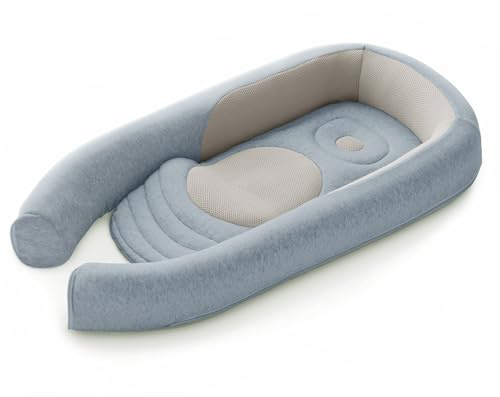 Inglesina - Riduttore Lettino AZ99QOPCB Welcome Pod Baby Nest Peaceful b, Multicolore (8029448086980)