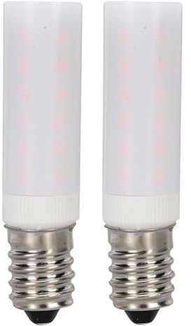 Fafeicy 2-pack LED-lågor, E14 2W, flimrande varmt ljus 360° för inomhus- och utomhusdekoration