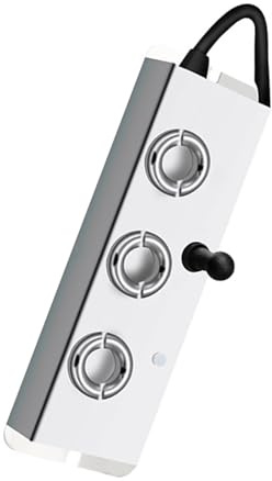 Xanorrg Nebulizador De Ultrasonidos Acero Inoxidable Núcleos Atomización Nebulizador para Estanque Jardín Y Accesorios Paisajismo Fuente Agua Impermeable para Estanque