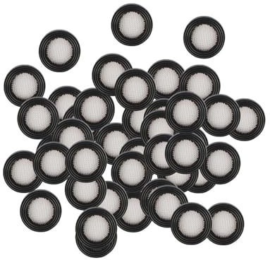 duschhuvudbrickor, Tätning O-lock-up slangpackning duschfilter platt gummibricka med filternät for kran gummipackningar badrumsdusch(50Pcs)