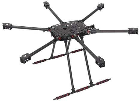 Kit de Marco ZD850 Pro V2 de Fibra de Carbono Completo ZD850 Pro con Brazo Plegable de Tren de Aterrizaje no Flotante for hexacóptero de avión(ZD850 Pro)