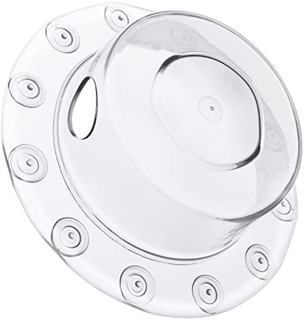 Couvercle de trop-Plein de Baignoire - connu aux USA - Accessoires de Baignoire - Plus d'eau dans Le Bain - Ventouses Extra Fortes - Premium Spa