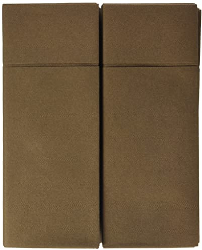 Alvotex Airlaid Besteckservietten 32x40cm 50/1 - BROWN (671)